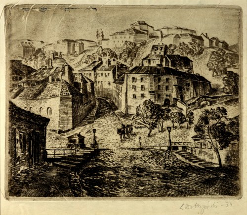 Wilno, ul. Bakszta (Wilno, ul. Wieża), Lew Dobrzyński