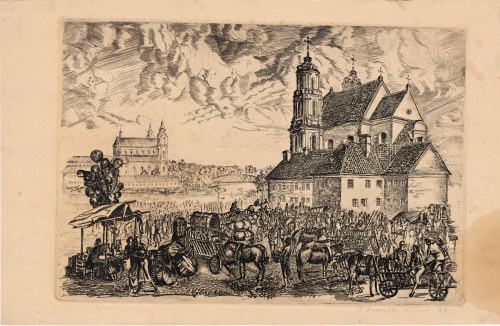 Rynek na Placu Łukiskim, Stanisław Żukowski (1911-1983)