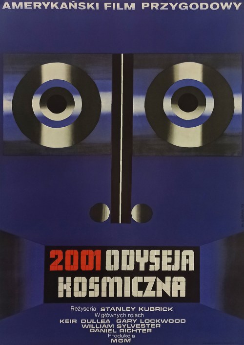2001 Odyseja kosmiczna, projekt z 1973, druk 2017, Wiktor Górka