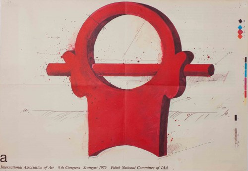 International Association of Art. 9 th Congress Stuttgart 1979. Polish National Committee of IAA, Paweł Udorowiecki