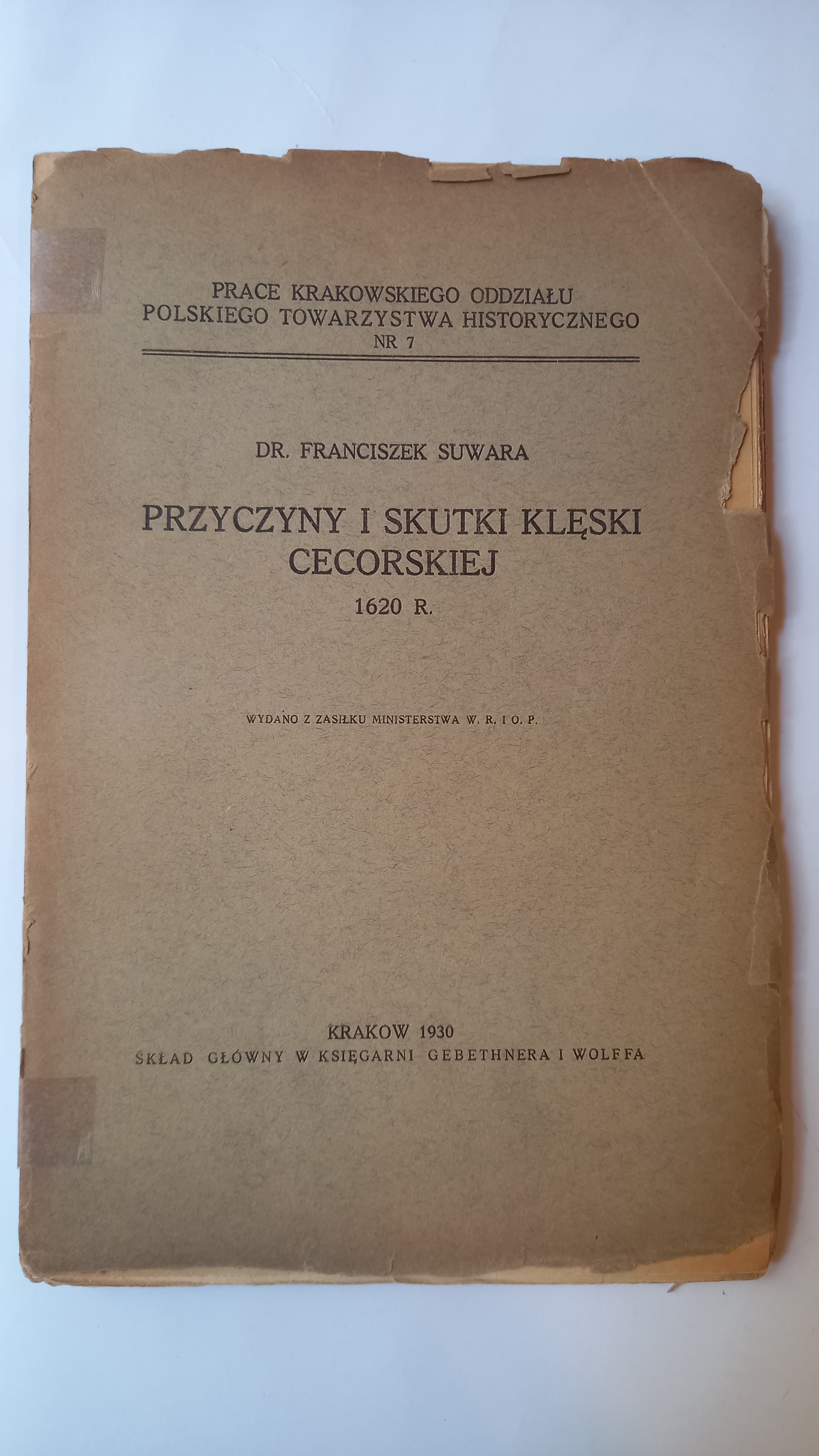 Causes and consequences of the defeat of Cecora Franciszek Suwara 1930 ...