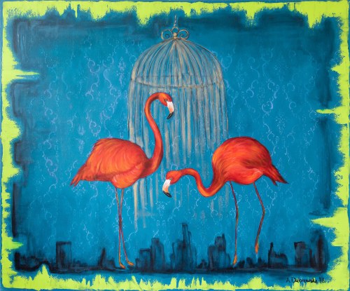 Big city life, 2018, Anita Dąbrowska