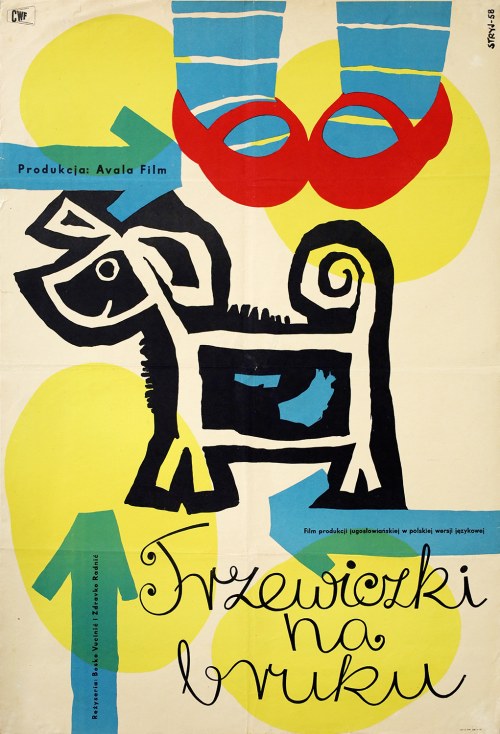Trzewiczki na bruku, 1958, Maurycy Stryjecki