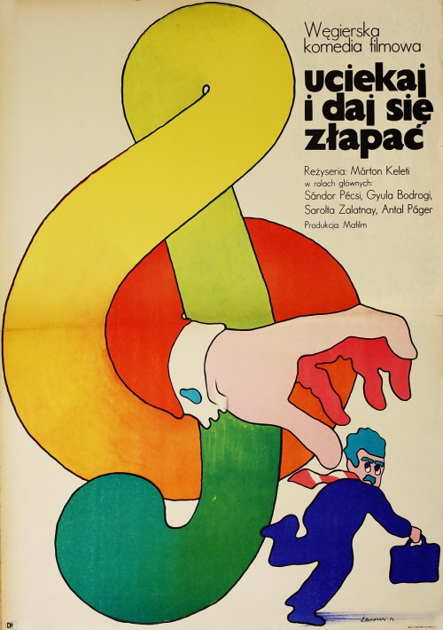 Uciekaj i daj się złapać, 1972, Maciej Żbikowski