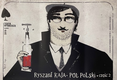 Ryszard Kaja. Pół Polski, część 2, Wystawa plakatów z kolekcji Cezarego Niedziółki, Teatr Wybrzeże, 2019, Ryszard Kaja