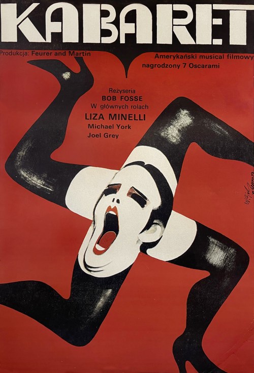 Kabaret. Plakat z autografem., Wiktor Górka