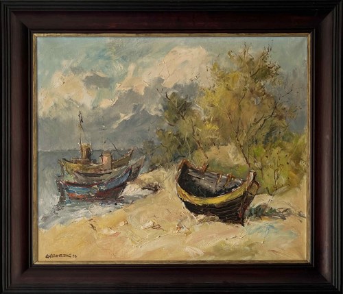 Łódki, 1993, Stanisław Łazorek