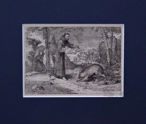 Legenda o św. Franciszku, 1880, Adrian Głębocki
