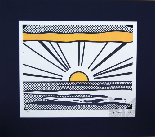 Sunrise, Roy Lichtenstein