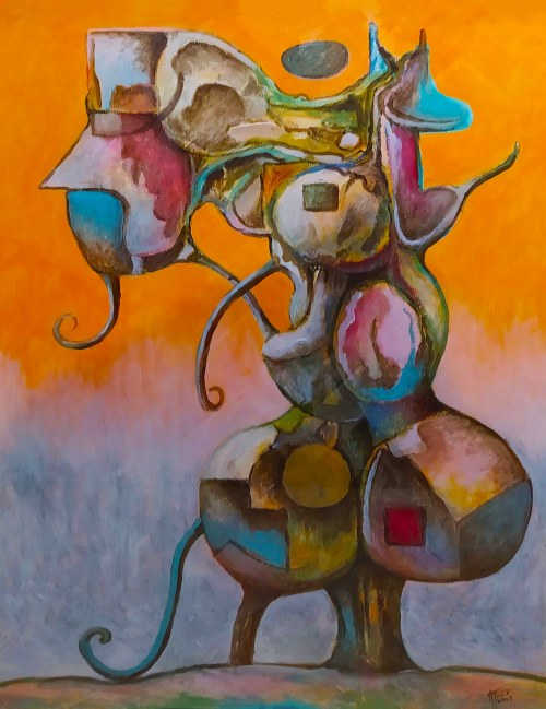 Pomarańczowa osobistość, 2009, Andrzej Troc