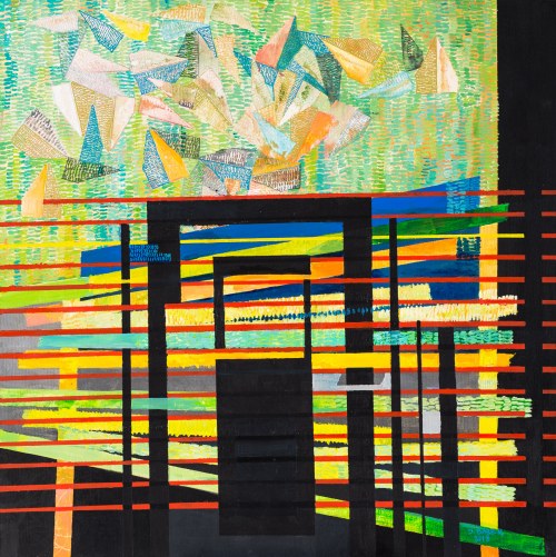 Z cyklu Struktury III, 2018, Joanna Banek