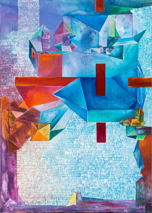 Z cyklu Krystaloskopia, 2017, Joanna Banek
