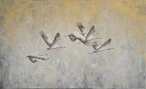 Lot w blasku, 2025, Joanna Półkośnik