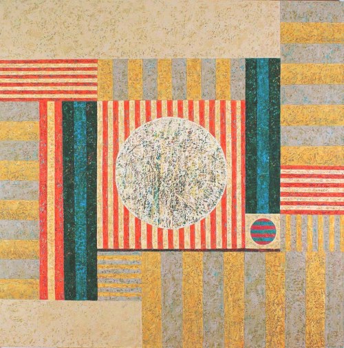 Z cyklu Dwoistości, Kompozycja XXVII, 2013, Zbigniew Blekiewicz