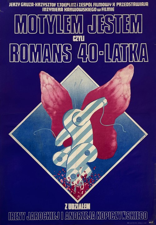 Motylem jestem, czyli romans 40-latka, 1976, Marek Goebel