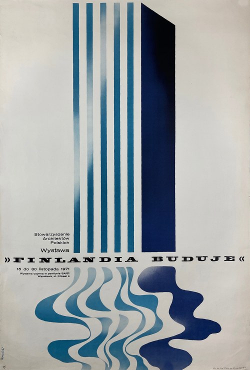 Wystawa "FINLANDIA BUDUJE". Stowarzyszenie Architektów Polskich, 1971, Tomasz Rumiński