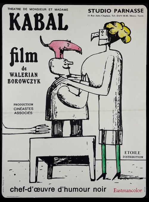 Theatre de Mr. et Me. Kabal, 1967, Walerian Borowczyk