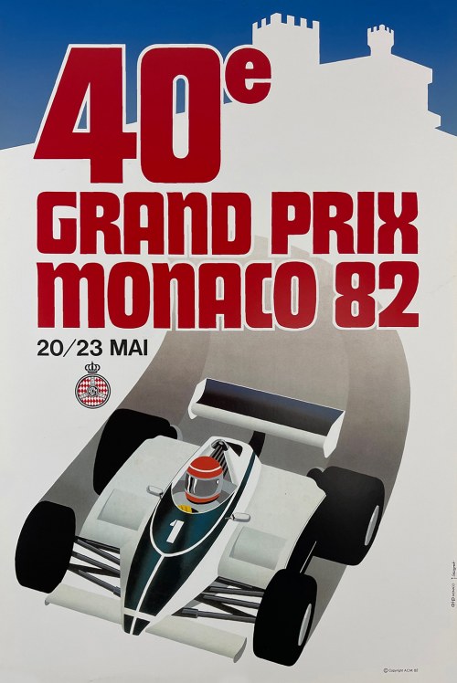 40e GRAND PRIX MONACO 82, Jacques Grognet