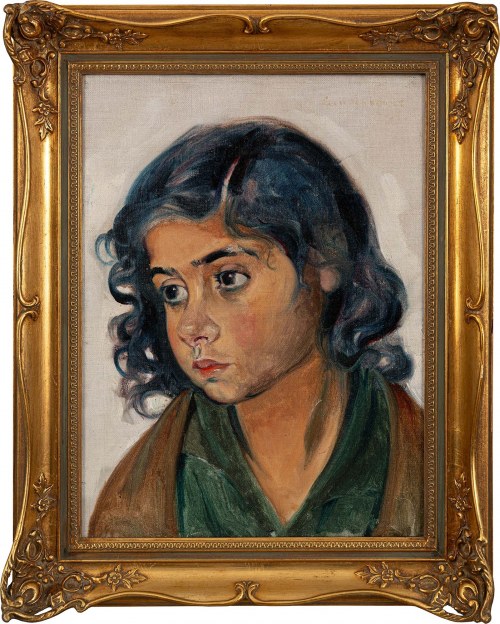 Portret dziewczynki, Leon Lewkowicz