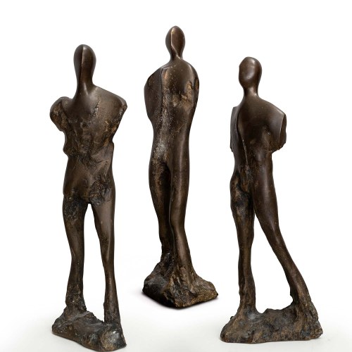 Trzy rzeźby, z cyklu: Figury, 1982, Adam Myjak