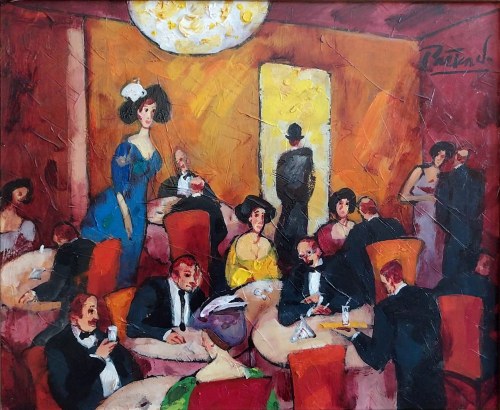 KAWIARNIA W CZERWIENI, 2009, Witold Pałka