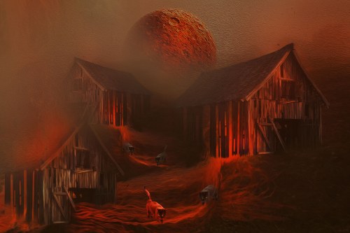 Red moon, Katarzyna Wieczorek