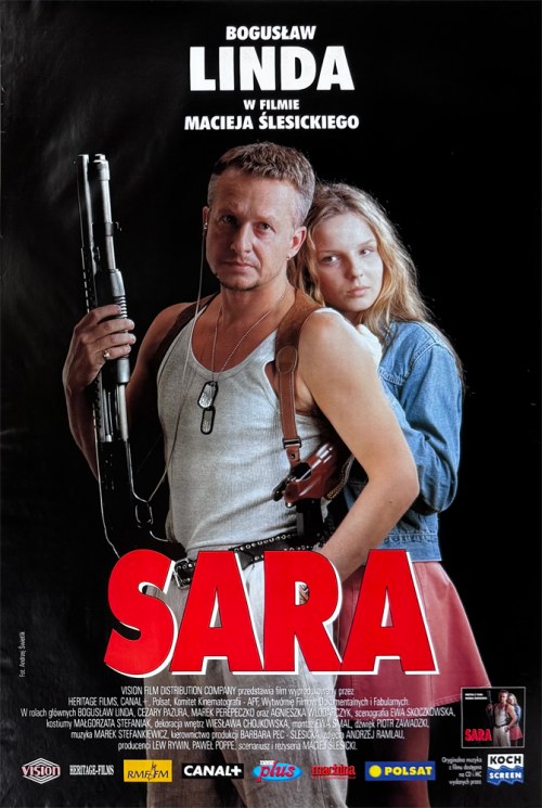 Sara, plakat filmowy, 1997, Andrzej Świetlik