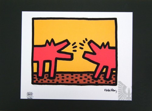 Szczekające psy, Keith Haring