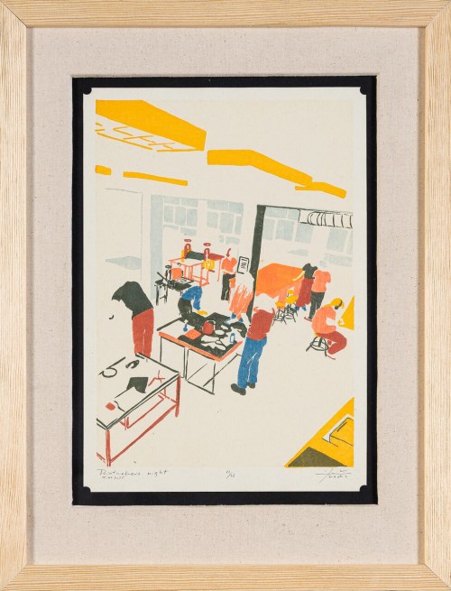 Printmaking Night 11/36, 2025, Jacek Machowski