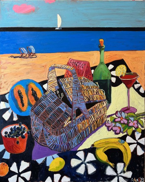 Piknik na plaży w Sopocie, 2023, David Schab