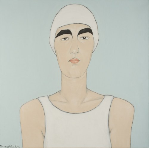 NIEZIEMSKIEJ URODY JADWIGA. ZAWODOWA PŁYWACZKA, 2012, Paulina Korbaczyńska