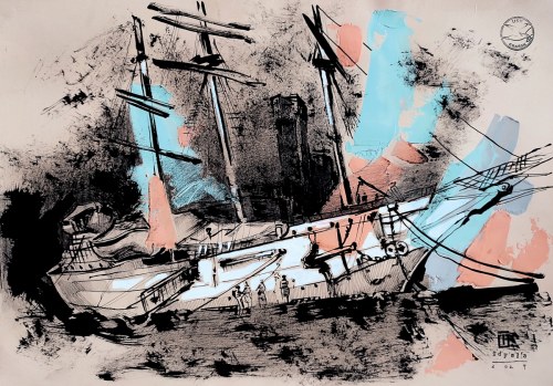 Sketch29. Gdynia, 2024, Tetiana Ocheredko