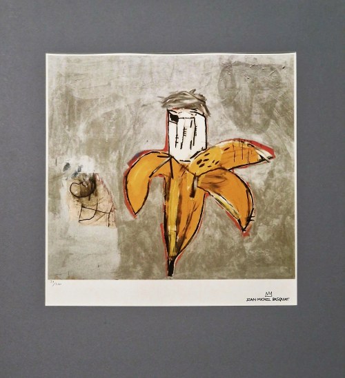 Andy Warhol jako banan, Jean-Michel Basquiat