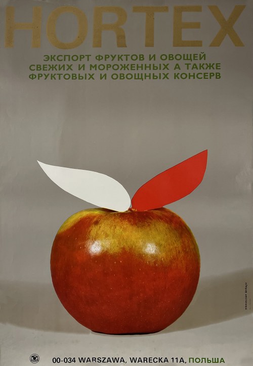 Hortex. Plakat reklamowy na rynek radziecki., Franciszek Barącz