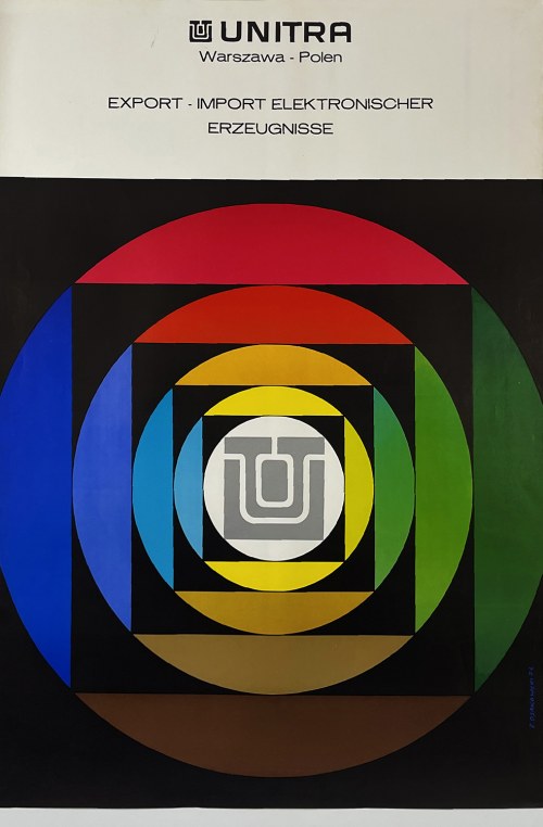 Unitra. Export-import elektronischer erzeugnisse, 1974, Z. Osakowska