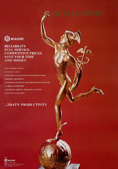 competitive prices save your time and money, 1985, Mex. Metalexport. Reliability Full Service