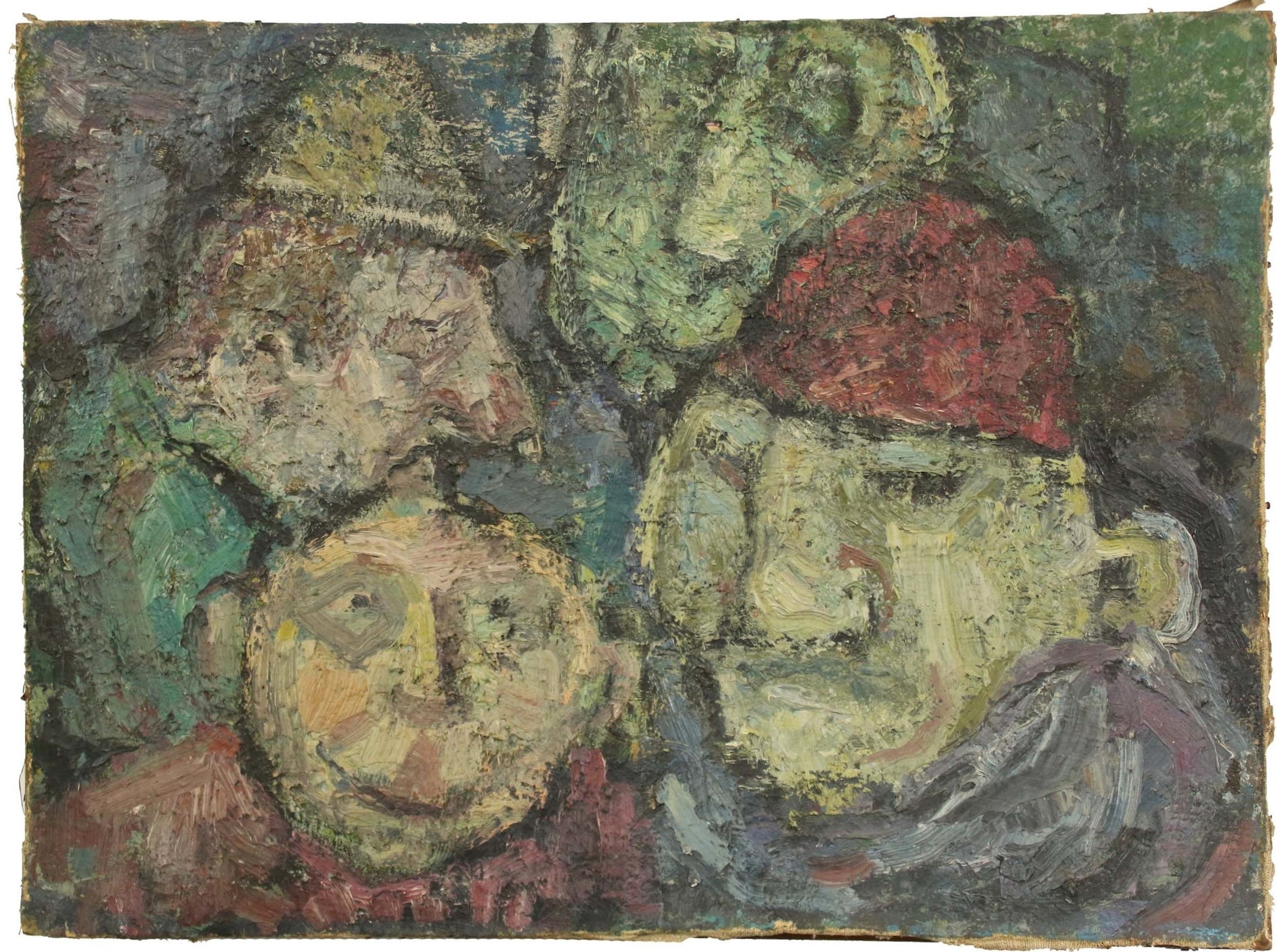 Jan CYBIS (1897-1972), Twarze (605) - Aukcja internetowa / Licytacja ...