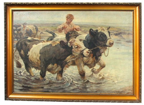Woły w rzece, Paul Gericke