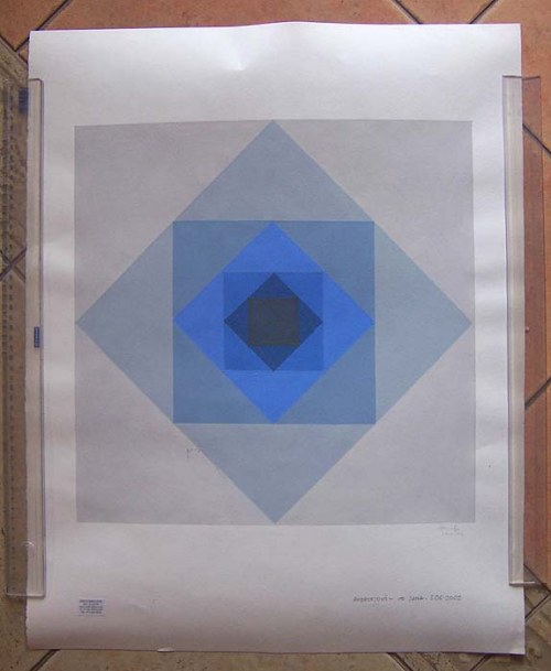 gwasz 1986 62x49 cm, Jan Chwałczyk