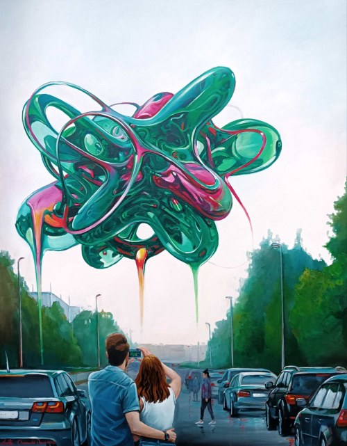 Abstrakcyjne zjawisko, 2025, Denis Chyżawski