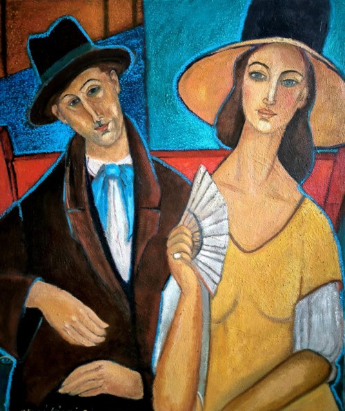 Dialog z Amedeo, 2025, Krystyna Ruminkiewicz