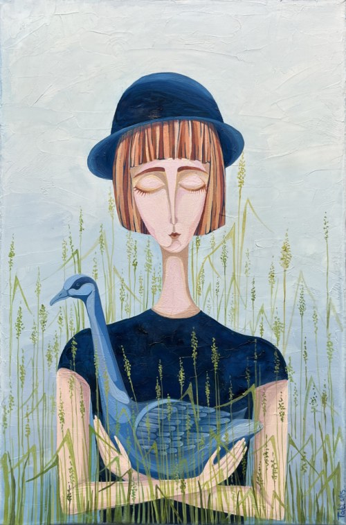 Blue Goose, 2015, Tatsiana Bulyha