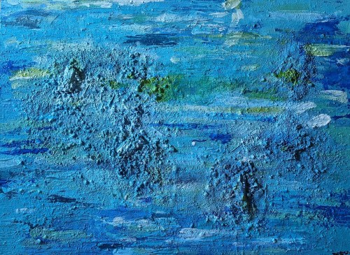 Azure Landscape, 2025, Olimpia Dobosz