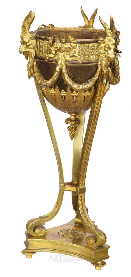 Warszawa (od 1862), Wazon brûle-parfum w stylu Ludwika XVI, Bracia Łopieńscy