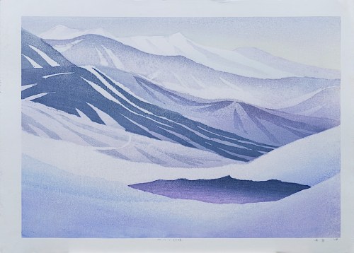 Śnieżyca - Północne Alpy Japońskie, Japonia, 2008 r., Asahara Sanae