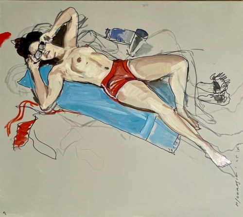 Plaża Sopot Wejście nr 14; 2025, Marek Okrassa