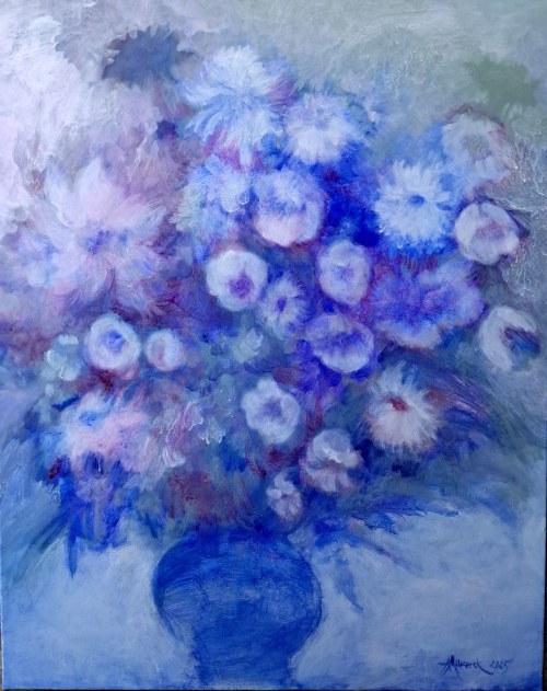 In blue, 2025, Aleksandra Milczarek