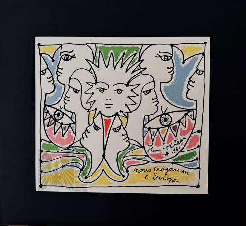 Z serii Europa 1961, Jean Cocteau