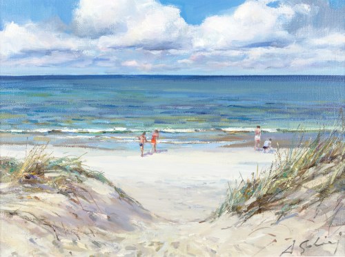 Wejście na plażę, Andrzej Sobieraj