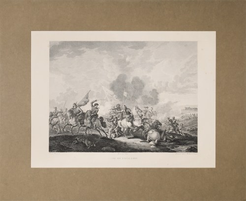 Scena z Potopu, walka Polaków ze Szwedami (tyt.oryginału: „Choc de cavalerie”), ok. 1810, Philips Wouwerman